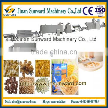 Automatic corn flake food making machine