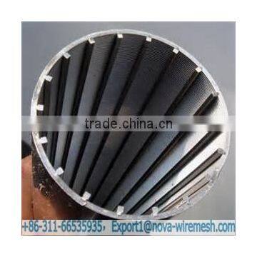 Stainless steel wedge wire cylindrical filter mesh screen