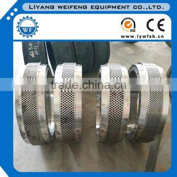 High quality wood pellet mill/feed pellet mill alloy steel/stainless steel ring die