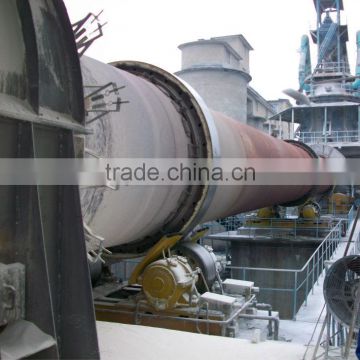 300-500 ton per day cement rotary kiln for cement plant