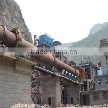 2500t/d 4x60M Cement Rotary Kiln Calcination Plant with Cement Silo