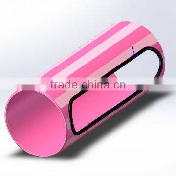 Customized Pink Plastic BPA Free Cosmetic Containers