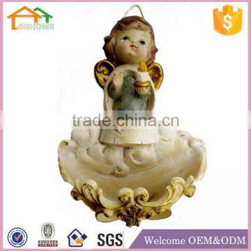 Factory Custom made home decoration polyresin fancy decoration candles