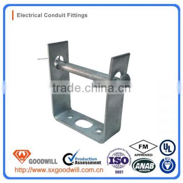 Single Spool Secondary Rack D Iron for Insulator/Pole line hardware brackets/rack insulator