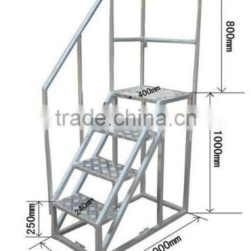 Aluminum alloy boarding ladder, aluminum alloy step ladder