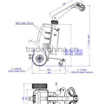 Mini Tugger With ETM-50 With Compact Design Supermarket and Factory photo-5