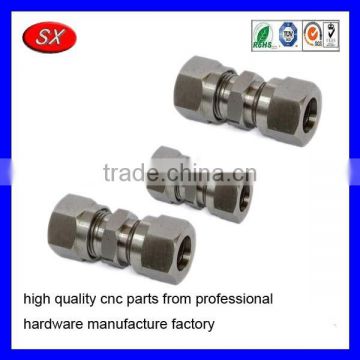 customized straight through stainless steel pipe joint fittings fitness equipment