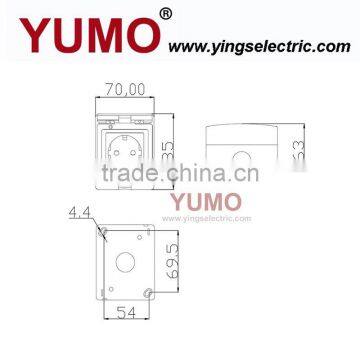 YUMO Original New A German Type Socket CE Certificate Wholesale photo-3