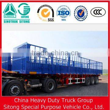 Tri-axle fence semi-trailer / stake semi trailer for vietnam market