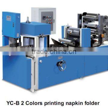 China 2-color Toilet Tissue Paper Napkin Folding Machine,paper Napkin Production Line photo-2
