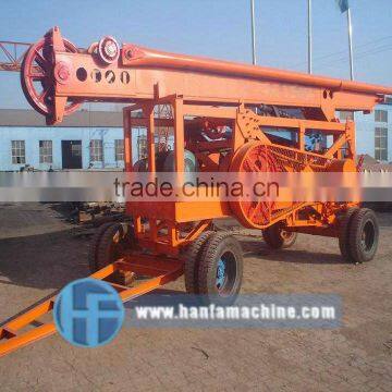 Reliable performance HF-6A percussion reverse circulation drilling machines