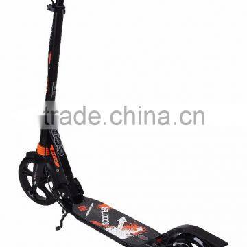 New adult kick scooter with suspension 200 mm big PU wheels