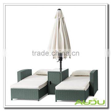 Audu Southampton Multi Lounger Set with Parasol