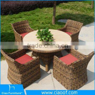 Modern 4 Seats Wholesale Used Rattan Wicker Furniture For Sale/garden Furniture Set photo-2