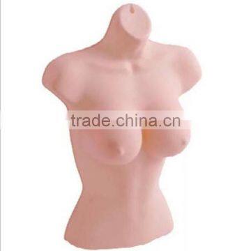 Skin Plastic Female Torso Mannequin Display For Sale With Arms