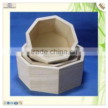 Unique Polygon Pine Wood Breakfast Serving Tray photo-4