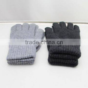 Wholesale Factory 100% Winter Long Warm Wool Felt Knitted Gloves photo-5