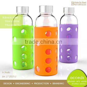Wholesale Borosilicate Drinking Glass Bottle BPA Free photo-5