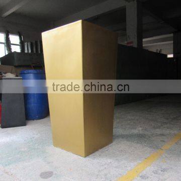 CHY050830 Whloesale decorative golden flower pot/planter holder/flower planter