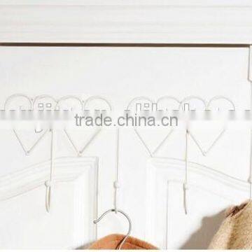 Multi-Function Love Metal Over The Door Hanging Hooks photo-2