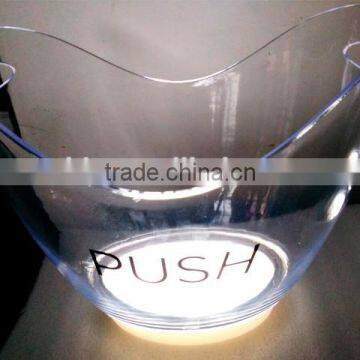 REIDZ Factory Hot Supply FDA CE Certification and Eco-Friendly Feature Acrylic Ice Bucket photo-5