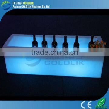 Printing Logo LED Lighted Ice Bucket for Wedding photo-6