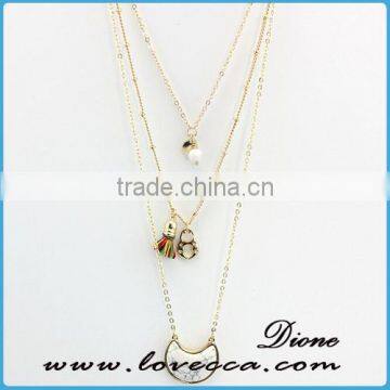 Wholesale Jewelry Gemstone Women Necklace,Natural Stone Pendant Necklace Jewelry, Turquoise Quartz Necklace Fashion photo-3