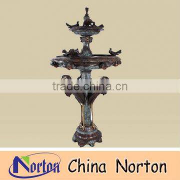 home garden wedding decorations bronze material water fountain NTBF-021X