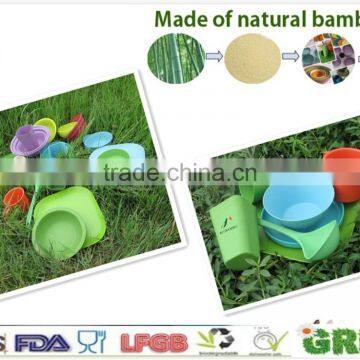 Conventional Best Design Antique Bamboo Fiber Tableware Set photo-2