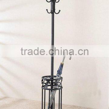 Metal coat hanger stand