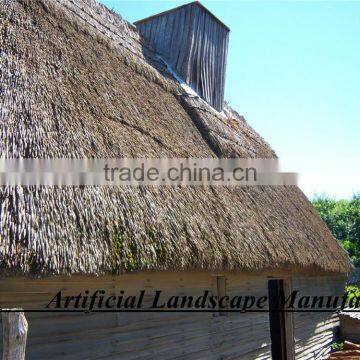 artificial Hawaii straw/thatch, solar beach umbrella with tassels