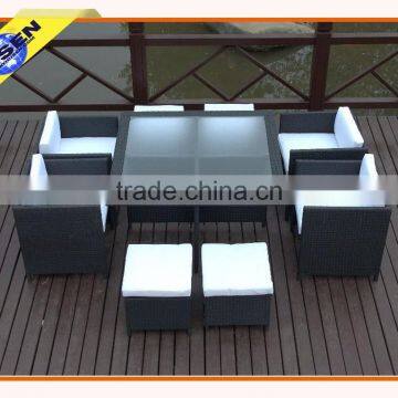 Set Sofa Type and Outdoor Furniture General Use rattan sofa set