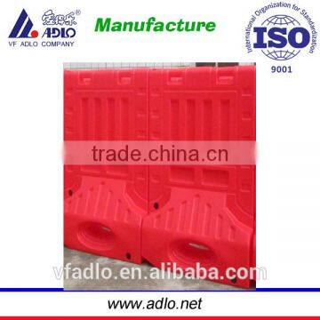 LLDPE safety traffic water filled crowd control road block barriers