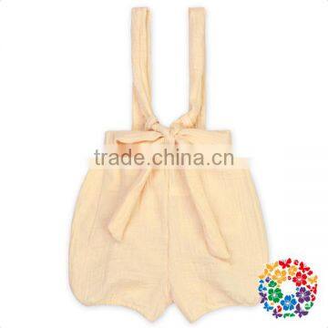 Wholesale Todder Baby Girls Red Bow Suspender Bubble Shorts photo-4