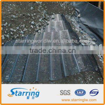 Geogrid reforcing embankment of road/car park/railway/airport