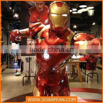 Iron Man Fiberglass Window Display Props Life Size Movie Statues photo-4