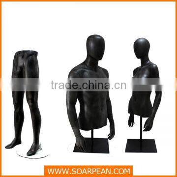 Fashion Fiberglass Realistic Half Body Mannequin