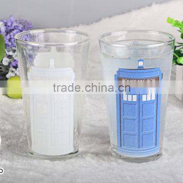 Custom Design Hot Sale Temperature Color Change Glass Cup photo-2
