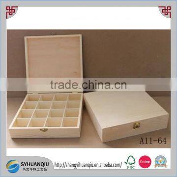 solid ping wood 16 bottles wooden essential oil box