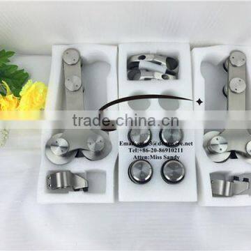 Frameless Bathroom Tempered Glass Shower Door Fittings photo-3