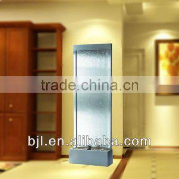 decorative metal room divider transparent glass