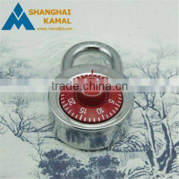 Round combination locks