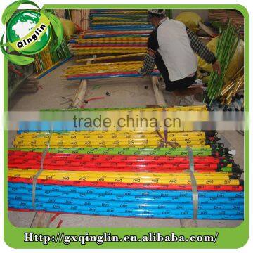 pvc coated wood coconut broom stick importers made in China factory