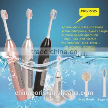 FACTORY DERECT SALE !!!2015 USA AND EU CANADA NEW FASIONABLE GOOD QUALITY ELECTRIC TOOTHBRUSH WITH WIRELESS CHARGING