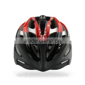 LED Light Road and MTB Type bicycle Helmet with 25 Holes Ventilation for men&women