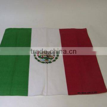 Hot Selling Screen Printing Leaf Bandanas in Black and White photo-4