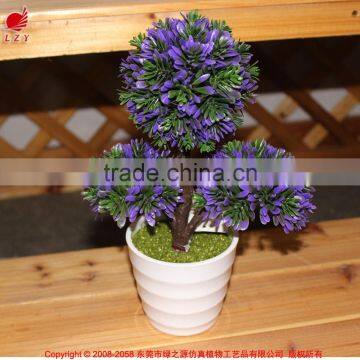 Home and office decoration potted gift items artificial plants mini potted plants