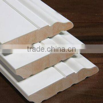 Hotsale Eco-friendly White primed Kitchen Cabinet Skirting Board with Insect-resistant Function