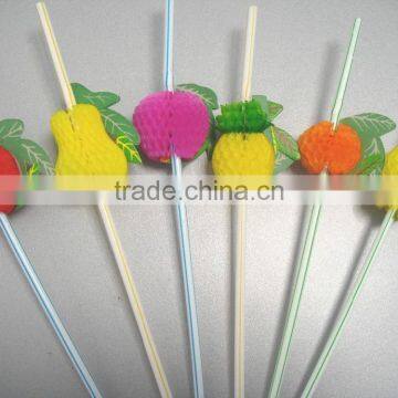 plastic drinking straws for party decorating