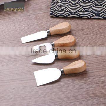 OAK Wood Handle Cheese Knife Set photo-2